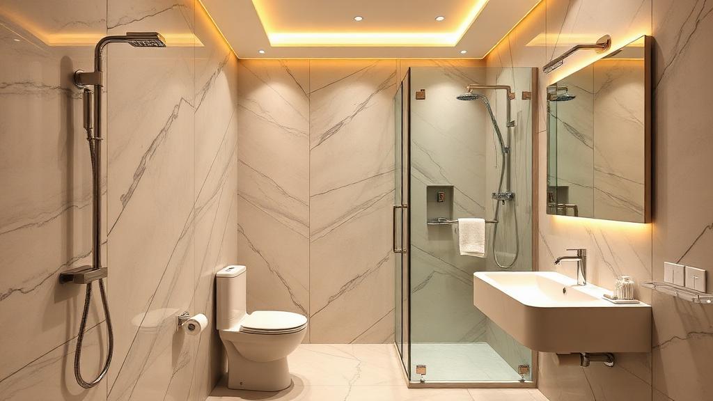 Modern bathroom design